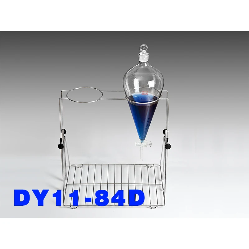Stainless Steel Separating Funnel Stand For 3000ml Separating Funnel 2 Holes ,Stand Can Go Up And Down, No Funnel Included
Stainless Steel Separating Funnel Stand For 3000ml Separating Funnel 2 Holes ,Stand Can Go Up And Down, No Funnel Included