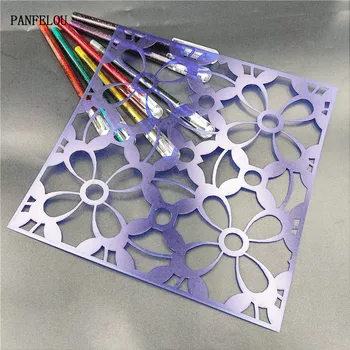 Flower puzzles scrapbook stencils spray plastic mold shield DIY cake hollow Embellishment printing lace ruler valentine
Flower puzzles scrapbook stencils spray plastic mold shield DIY cake hollow Embellishment printing lace ruler valentine