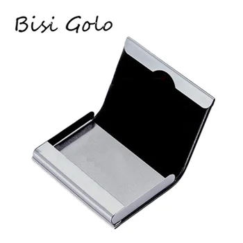 BISI GORO Business Unisex Magnetic Card Holder Aluminum PU Leather 2020 Card Bank Cases Pocket Holder Case Name Boxes Cards
BISI GORO Business Unisex Magnetic Card Holder Aluminum PU Leather 2020 Card Bank Cases Pocket Holder Case Name Boxes Cards