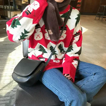 2 colors 2018 korean preppy style christimas tree snow long sleeve knitted warm sweaters womens sweaters and pullovers (F1349)
2 colors 2018 korean preppy style christimas tree snow long sleeve knitted warm sweaters womens sweaters and pullovers (F1349)