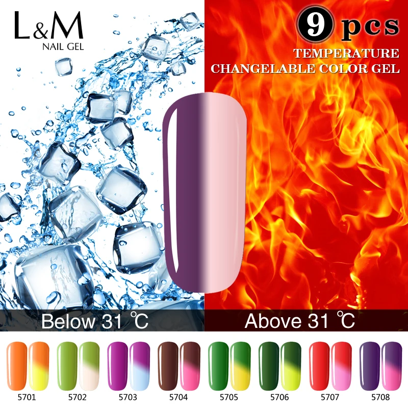 9 Pcs Temperature Gel LED UV Polish Set Nails Gel Professional Lacquer Primer Nail Changing 72 Beauty Colors Base Top Coat
9 Pcs Temperature Gel LED UV Polish Set Nails Gel Professional Lacquer Primer Nail Changing 72 Beauty Colors Base Top Coat