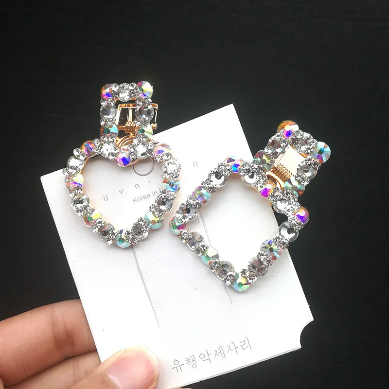 new Korea Shiny Crystal Rhinestones Hairpins Geometric Rectangle Waterdrop Imitiation Pearl Hair Clips Hair Accessories
new Korea Shiny Crystal Rhinestones Hairpins Geometric Rectangle Waterdrop Imitiation Pearl Hair Clips Hair Accessories
