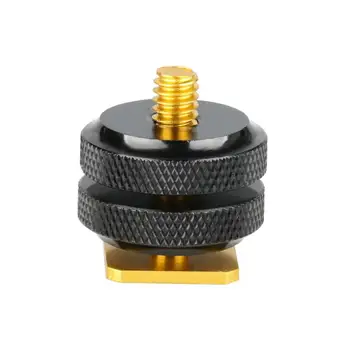 New Arrival 1Pc 1/4" Tripod Screw to Flash Hot Shoe Adapter Holder Mount Photo Studio Accessories High Quality
New Arrival 1Pc 1/4" Tripod Screw to Flash Hot Shoe Adapter Holder Mount Photo Studio Accessories High Quality