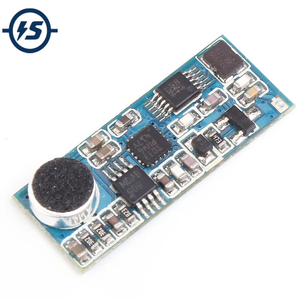 Mini FM Wireless Microphone Transmitter Module Single Channel Board 3-5V 100mW Adjustable Sensitivity PLL 76.0MHz-108.0MHz
Mini FM Wireless Microphone Transmitter Module Single Channel Board 3-5V 100mW Adjustable Sensitivity PLL 76.0MHz-108.0MHz
