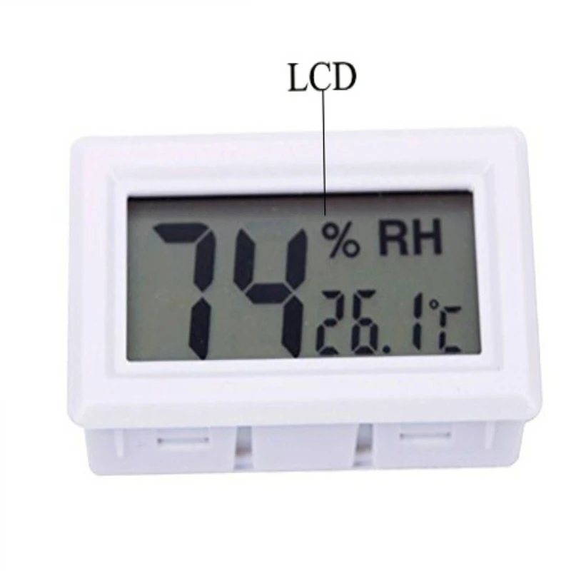 Mini Digital LCD Indoor Convenient Temperature Sensor Humidity Meter Thermometer Hygrometer Gauge
Mini Digital LCD Indoor Convenient Temperature Sensor Humidity Meter Thermometer Hygrometer Gauge