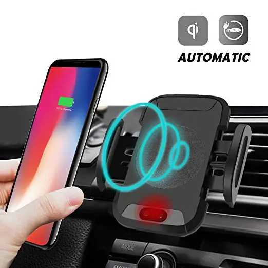 Car mount Fast Wireless Car Charger with infrared sensor automatic open car phone holder For iPhone X 8 8 Plus Samsung S7 S8 S9
Car mount Fast Wireless Car Charger with infrared sensor automatic open car phone holder For iPhone X 8 8 Plus Samsung S7 S8 S9