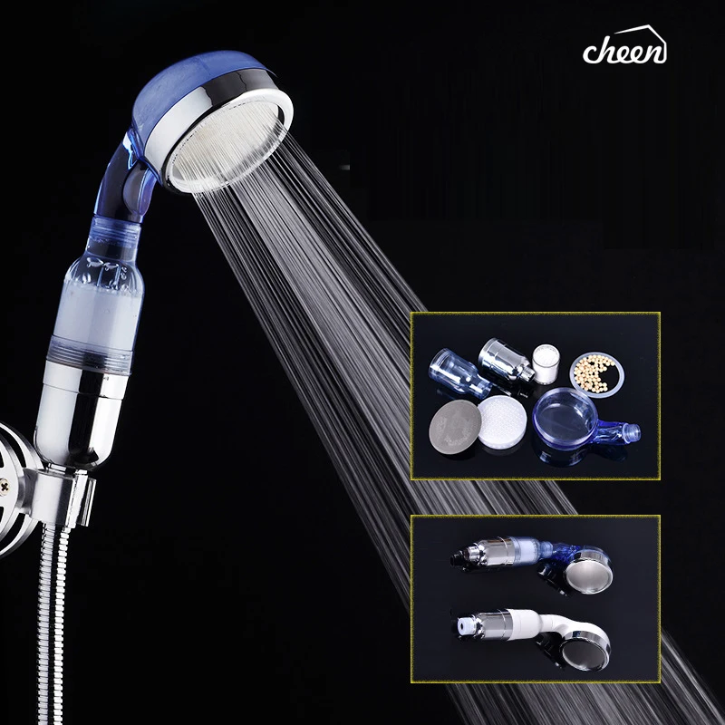 Cheen Beautiful White Water Cleaning Shower Head with Water Filter 30% Water Saving Detachable ABS Plastic Handheld Showerhead
Cheen Beautiful White Water Cleaning Shower Head with Water Filter 30% Water Saving Detachable ABS Plastic Handheld Showerhead