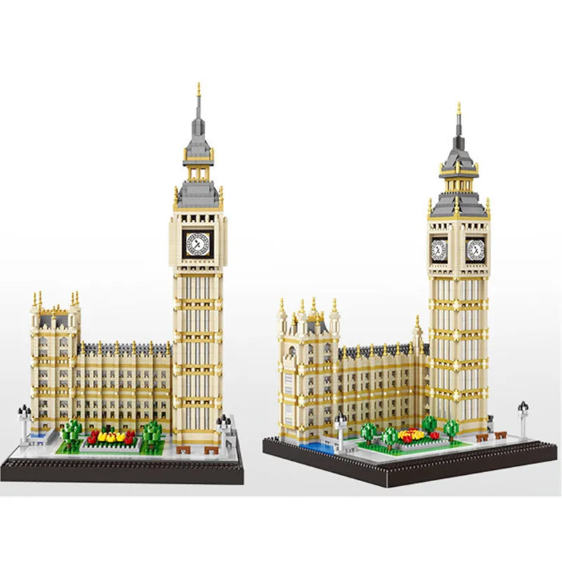 New World Famous Building Elizabeth Tower Big Ben Puzzle Assembling Model Building Blocks Kit Toys Kids Gifts
New World Famous Building Elizabeth Tower Big Ben Puzzle Assembling Model Building Blocks Kit Toys Kids Gifts