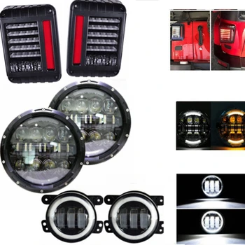 80W 7Inch Led Headlight 4" Led Fog Light Tail Light Lamp For Jeep Wrangler JK TJ CJ LJ
80W 7Inch Led Headlight 4" Led Fog Light Tail Light Lamp For Jeep Wrangler JK TJ CJ LJ