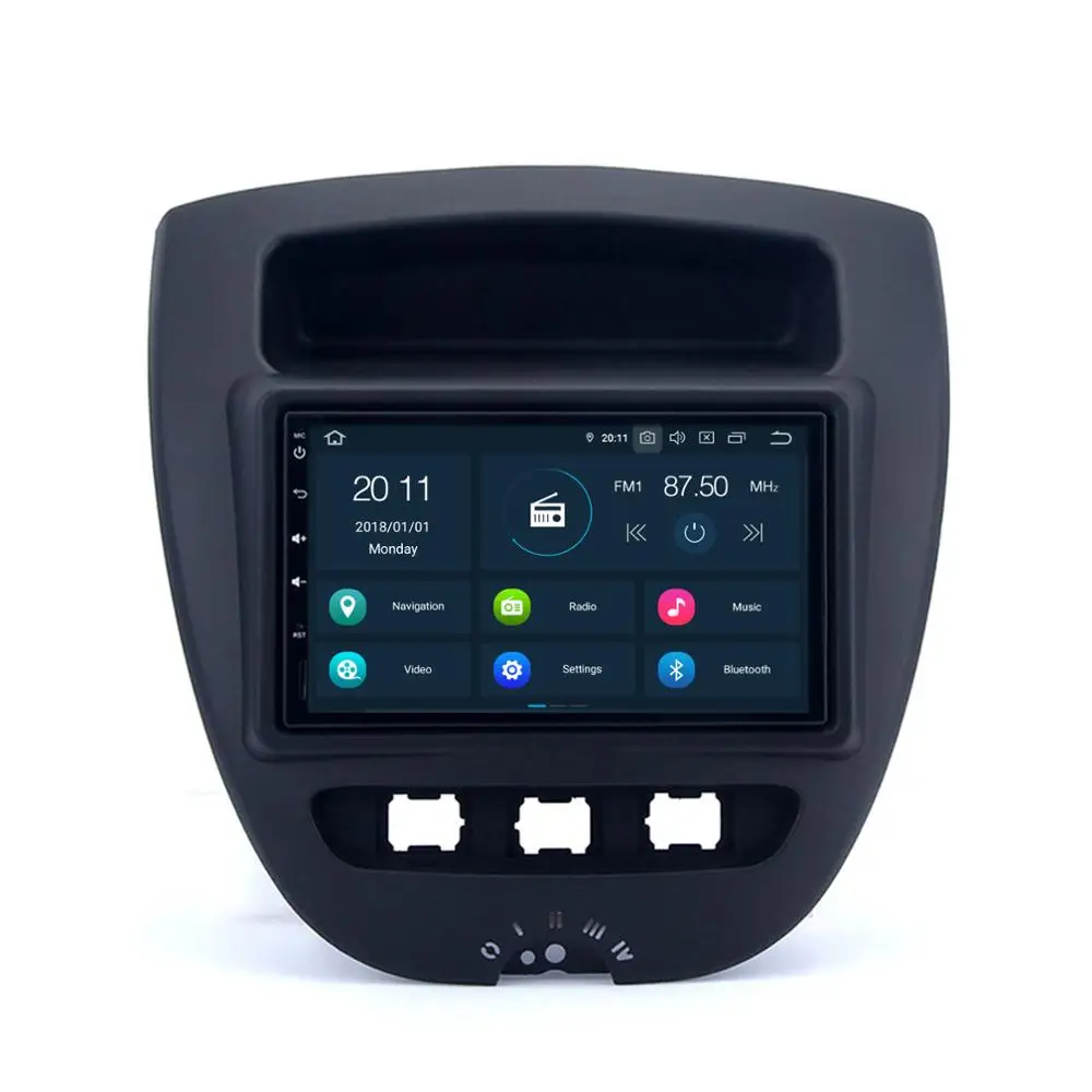 COIKA 7" Android 9.0 System Screen Car Multimedia Player For Peuget 107 Toyota Aygo Citroen C1 4+64G GPS Navi Receiver BT SWC
COIKA 7" Android 9.0 System Screen Car Multimedia Player For Peuget 107 Toyota Aygo Citroen C1 4+64G GPS Navi Receiver BT SWC