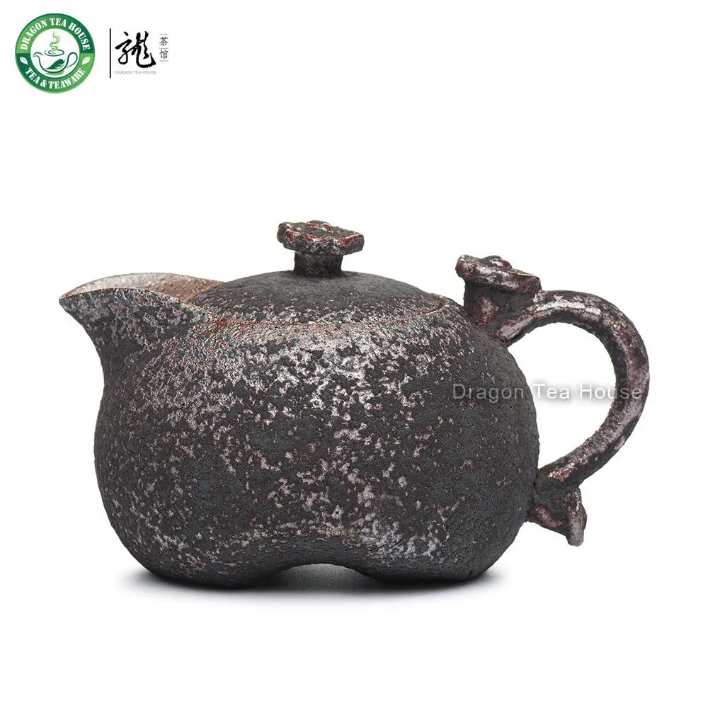 Handmade Wood Fired Ceremic Kung Fu Tea Ancient Style Ruyi Teapot 240ml 8.11oz
Handmade Wood Fired Ceremic Kung Fu Tea Ancient Style Ruyi Teapot 240ml 8.11oz