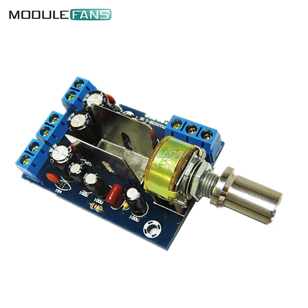 TEA2025B 2.0 Stereo TWO Double Dual Channel 2CH Mini Audio Amplifier Board Module For PC Speaker 3W+3W 5V 9V 12V CAR
TEA2025B 2.0 Stereo TWO Double Dual Channel 2CH Mini Audio Amplifier Board Module For PC Speaker 3W+3W 5V 9V 12V CAR
