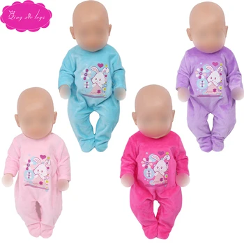 Doll clothes fit 43 cm baby dolls and 18 inch Girl doll multiple color jumpsuits boys and girls doll clothes accessories f622
Doll clothes fit 43 cm baby dolls and 18 inch Girl doll multiple color jumpsuits boys and girls doll clothes accessories f622