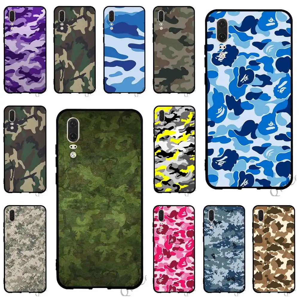Fashion Camouflage Pattern Camo military Army Phone Cover for Huawei Mate 10 Pro Case 20 P8 P20 P10 P9 Lite Mini P Smart Soft
Fashion Camouflage Pattern Camo military Army Phone Cover for Huawei Mate 10 Pro Case 20 P8 P20 P10 P9 Lite Mini P Smart Soft