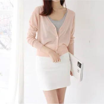 2017 new womens spring summer autumn loose long sleeve v-neck Cardigans sweater women knitted sweaters coat 12 candy colors
2017 new womens spring summer autumn loose long sleeve v-neck Cardigans sweater women knitted sweaters coat 12 candy colors