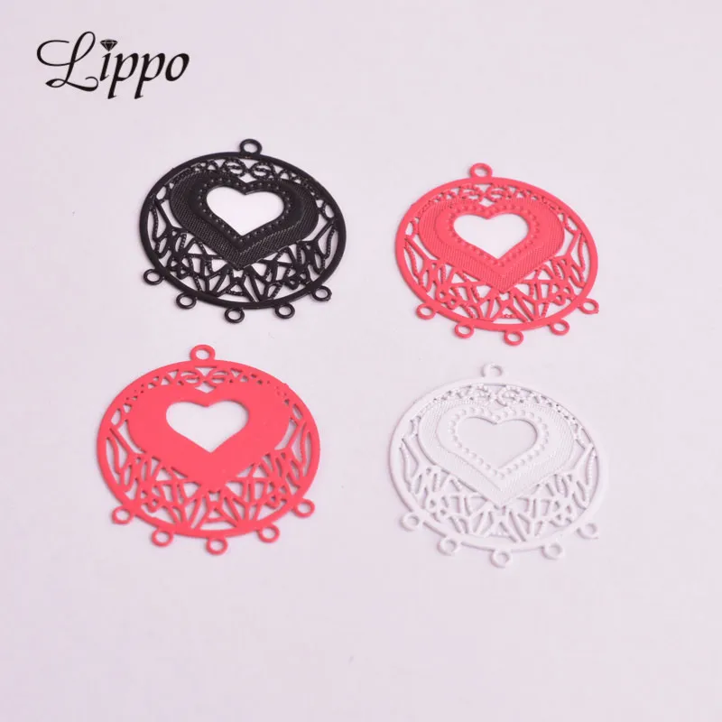 50pcs AB301 Copper Earring Setting Base Connector Heart Shape Round filagree Earring Findings Tassels Feather Connectors Charms
50pcs AB301 Copper Earring Setting Base Connector Heart Shape Round filagree Earring Findings Tassels Feather Connectors Charms