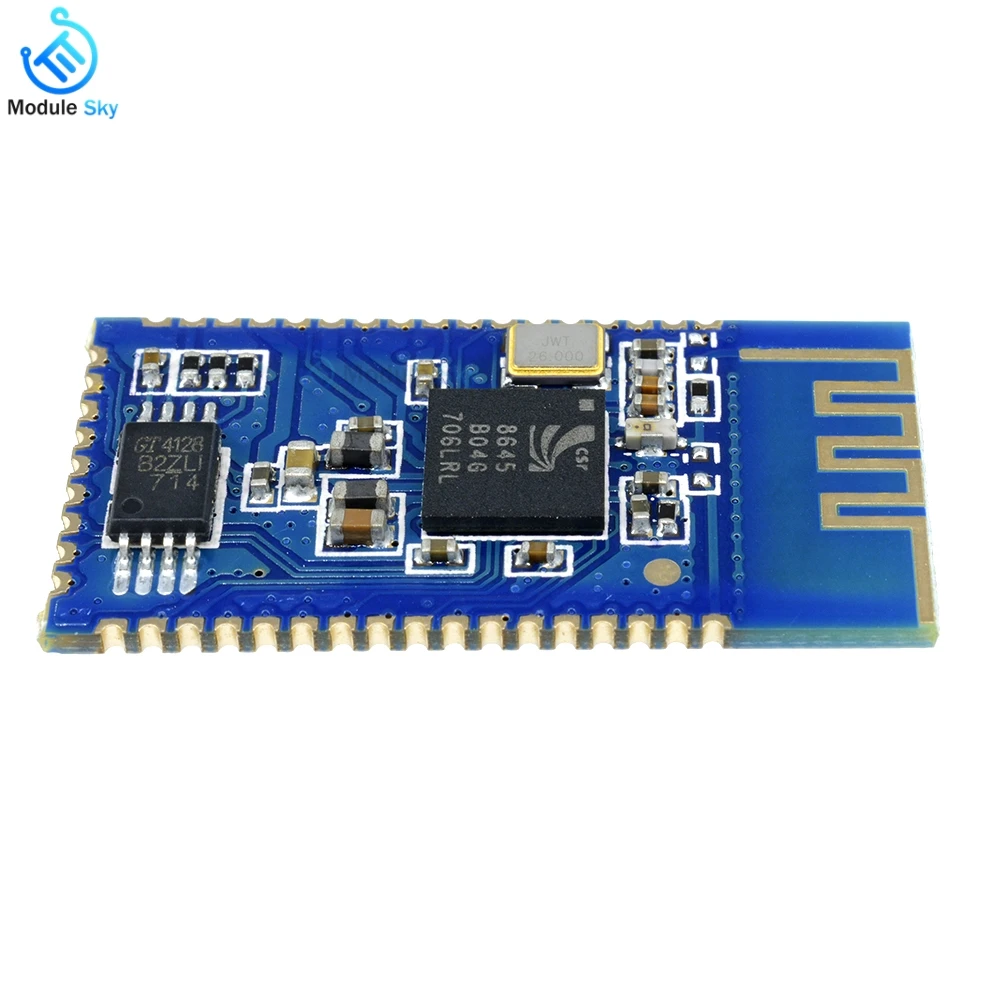 CSR8645 Bluetooth 4.0 Stereo Audio Module receiver for APT Lossless Speaker audio Amplifier Low Power Consumption transmitter
CSR8645 Bluetooth 4.0 Stereo Audio Module receiver for APT Lossless Speaker audio Amplifier Low Power Consumption transmitter