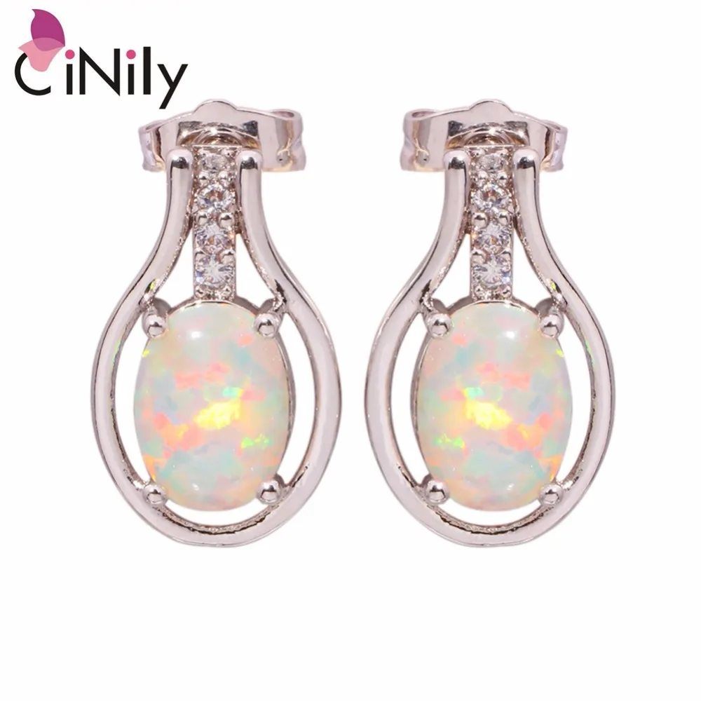 Hot Sell ! Elegant & Wholesale & Retail For Women Jewelry White Fire Opal & Cubic Zirconia Silver Stud Earrings 16mm OH3551
Hot Sell ! Elegant & Wholesale & Retail For Women Jewelry White Fire Opal & Cubic Zirconia Silver Stud Earrings 16mm OH3551