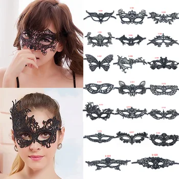 Cosplay Sexy Lace Masks Masquerade Party Carnival Halloween Accessories Black High Quality Half Face Anonymous Breathable Masks
Cosplay Sexy Lace Masks Masquerade Party Carnival Halloween Accessories Black High Quality Half Face Anonymous Breathable Masks