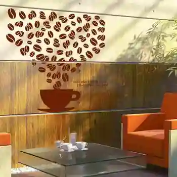 Coffee Shop Sticker Bean Milk tea Decal Cafe Cup Poster Vinyl Art Wall Decor Mural Decoration Break Bread Coffee Glass Decals
Coffee Shop Sticker Bean Milk tea Decal Cafe Cup Poster Vinyl Art Wall Decor Mural Decoration Break Bread Coffee Glass Decals