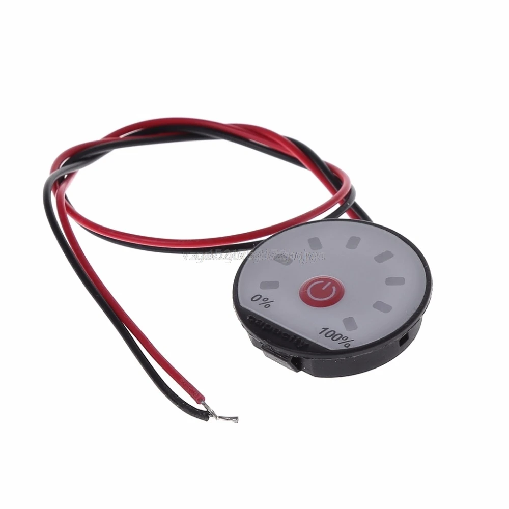 3S Lithium Battery Capacity Indicator 12V Power Level Meter LED Display Li-ion Tester Mr26 19 Dropship
3S Lithium Battery Capacity Indicator 12V Power Level Meter LED Display Li-ion Tester Mr26 19 Dropship