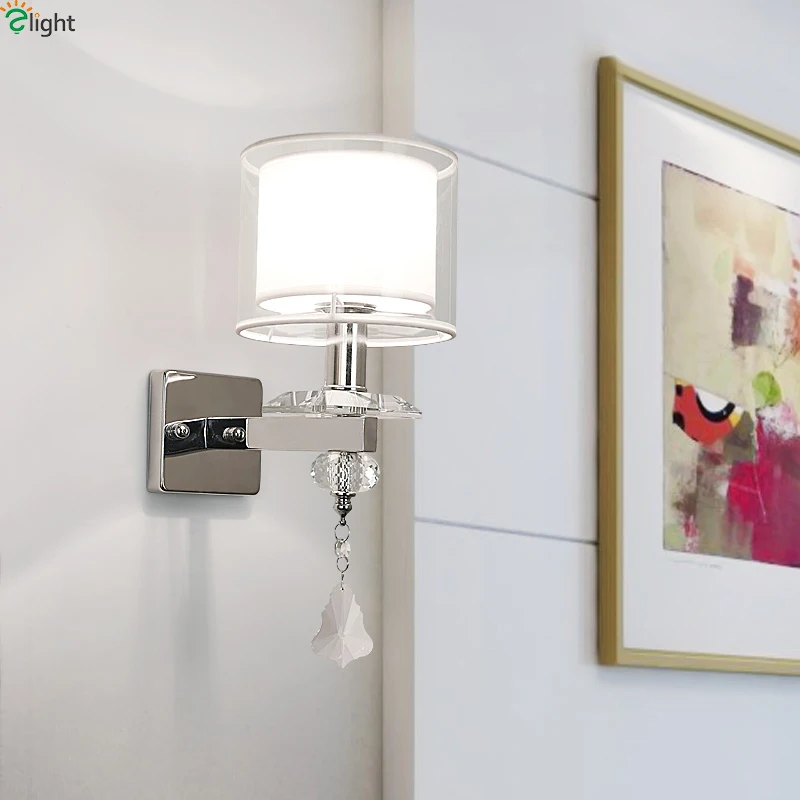 Modern Chrome Metal Led Wall Lights Lustre Crystal Bedroom Led Wall Lamp Living Room Led Wall Light Fixtures Acrylic Wall Sconce
Modern Chrome Metal Led Wall Lights Lustre Crystal Bedroom Led Wall Lamp Living Room Led Wall Light Fixtures Acrylic Wall Sconce
