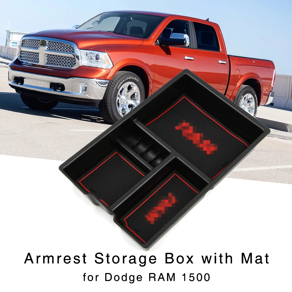Car Armrest Storage Box for Dodge Ram 1500 2009 2010 2011 2012 2013 2014 2015 2016 2017 Central Console Glove Tray
Car Armrest Storage Box for Dodge Ram 1500 2009 2010 2011 2012 2013 2014 2015 2016 2017 Central Console Glove Tray