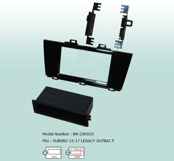AHHDMCL Car Fascias Stereo Radio Audio Panel Navigation Frame Dash Kit For Subaru Legacy Outback 2015 2016 2017
AHHDMCL Car Fascias Stereo Radio Audio Panel Navigation Frame Dash Kit For Subaru Legacy Outback 2015 2016 2017