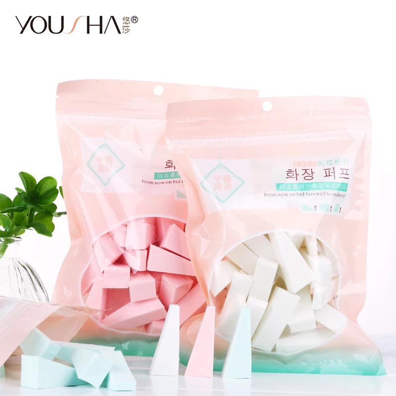 YOUSHA 30pcs Makeup Sponge Face Powder Puff Triangle Make up Sponge Wedges Cosmetic Foundation Pad Concealer Cosmetic puff
YOUSHA 30pcs Makeup Sponge Face Powder Puff Triangle Make up Sponge Wedges Cosmetic Foundation Pad Concealer Cosmetic puff