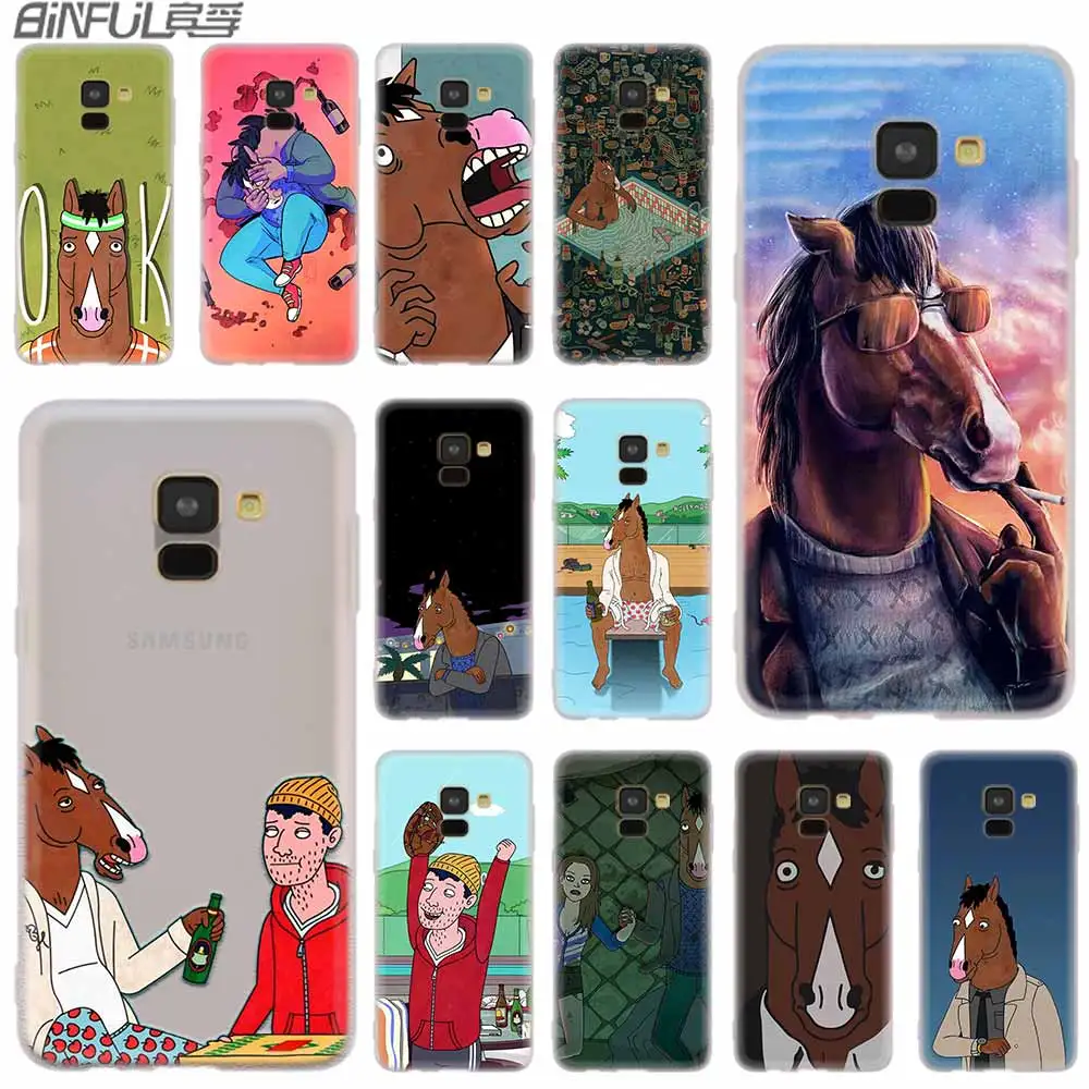 Cover Silicone case For Samsung Galaxy A6 A8 A9 A7 A5 A3 Plus 2018 2017 2016 2015 A6S Star T15 BoJack Horseman
Cover Silicone case For Samsung Galaxy A6 A8 A9 A7 A5 A3 Plus 2018 2017 2016 2015 A6S Star T15 BoJack Horseman