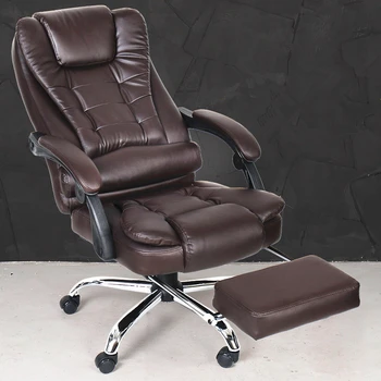 High Quality Ergonomic Executive Office Chair Swivel Lifting Computer Chair Footrest Leisure Lying Thickened Cushion cadeira
High Quality Ergonomic Executive Office Chair Swivel Lifting Computer Chair Footrest Leisure Lying Thickened Cushion cadeira