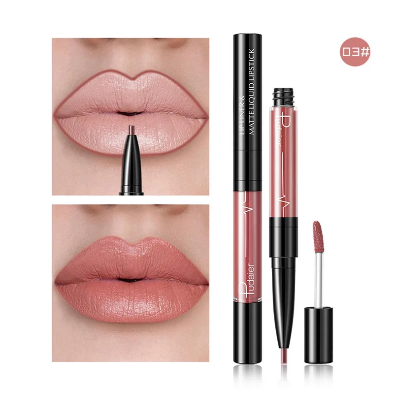 Pudaier 2-in-1 Double Lip Pencil Lipgloss Long Lasting Makeup Velvet Matte Continues Non-stick Cup Sexy Red Batom Matte Lipstick
Pudaier 2-in-1 Double Lip Pencil Lipgloss Long Lasting Makeup Velvet Matte Continues Non-stick Cup Sexy Red Batom Matte Lipstick