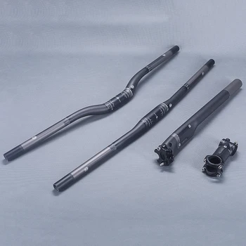 TOMTOU 3K Matte Carbon Fiber Professional Mountain Bicycle Handlebar Set Handlebar + Stem + Seatpost Breaking Wind - TG1T24
TOMTOU 3K Matte Carbon Fiber Professional Mountain Bicycle Handlebar Set Handlebar + Stem + Seatpost Breaking Wind - TG1T24