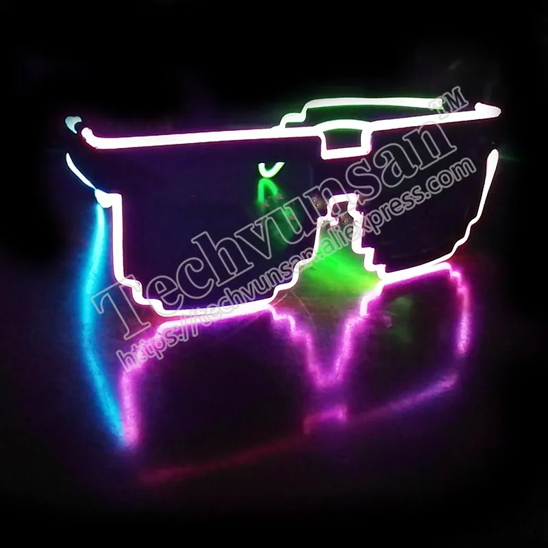 Creative trend Music Festival Party LED glowing Sunglasses Personality, fashion, day and night, RAVE mosaic, dual-purpose glasse
Creative trend Music Festival Party LED glowing Sunglasses Personality, fashion, day and night, RAVE mosaic, dual-purpose glasse