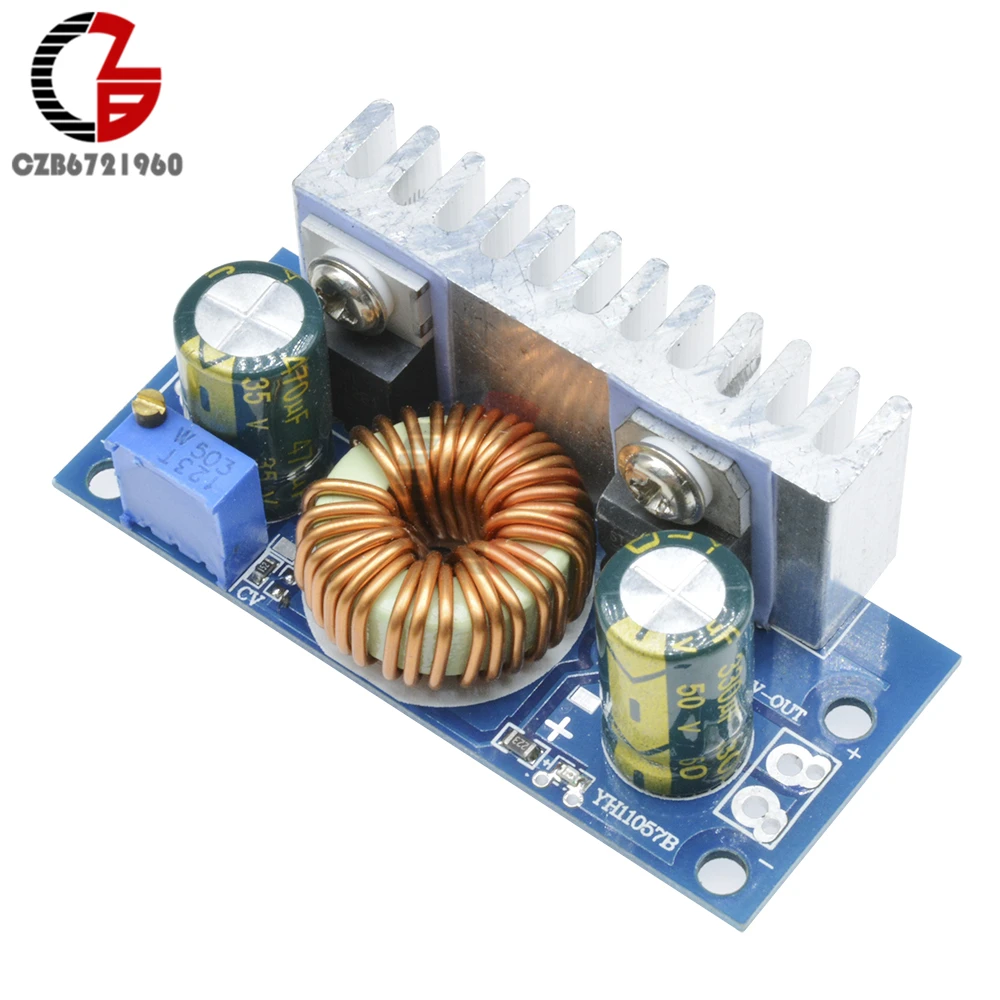 DC-DC Non-isolated Step Up Boost Converter Power Transformer Module with Heat Sink Adjustable 4.5V-32V to 5-42V 6A
DC-DC Non-isolated Step Up Boost Converter Power Transformer Module with Heat Sink Adjustable 4.5V-32V to 5-42V 6A