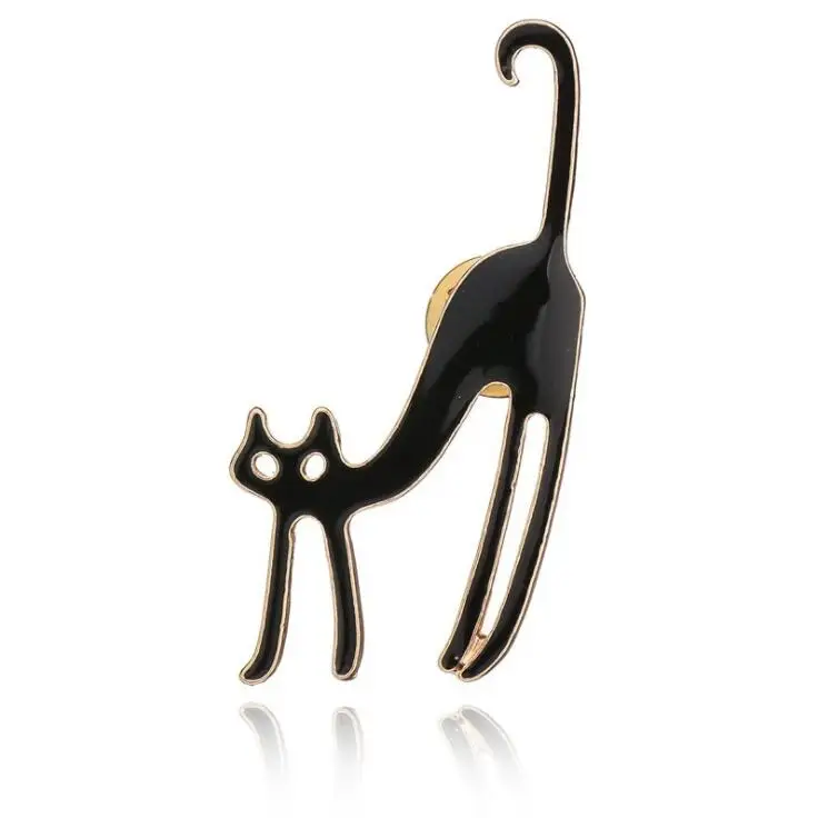 High Quality 2018 New Hot Sale Fashion 3 Colors Cute Cat Animal Brooches For Women Collar Pin Metal Korean Jewelry best gift
High Quality 2018 New Hot Sale Fashion 3 Colors Cute Cat Animal Brooches For Women Collar Pin Metal Korean Jewelry best gift