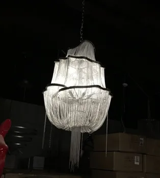 Nordic Atlantis Terzani Aluminum Chain Chandelier Restaurant Art Gallery Villa Studio Suspension Light Fixtures Free Shipping
Nordic Atlantis Terzani Aluminum Chain Chandelier Restaurant Art Gallery Villa Studio Suspension Light Fixtures Free Shipping