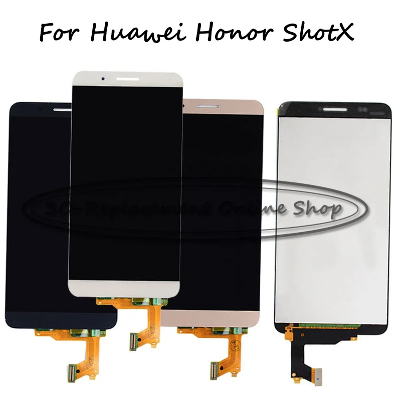 Black/White/Gold For Huawei Honor ShotX Shot X ATH-UL01 ATH-UL06 LCD Display with Touch Screen Digitizer Assembly Free shipping
Black/White/Gold For Huawei Honor ShotX Shot X ATH-UL01 ATH-UL06 LCD Display with Touch Screen Digitizer Assembly Free shipping