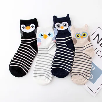 Spring autumn socks women cotton new three-dimensional small ear owl socks big eyes stripe Cute panda girl female socks women
Spring autumn socks women cotton new three-dimensional small ear owl socks big eyes stripe Cute panda girl female socks women