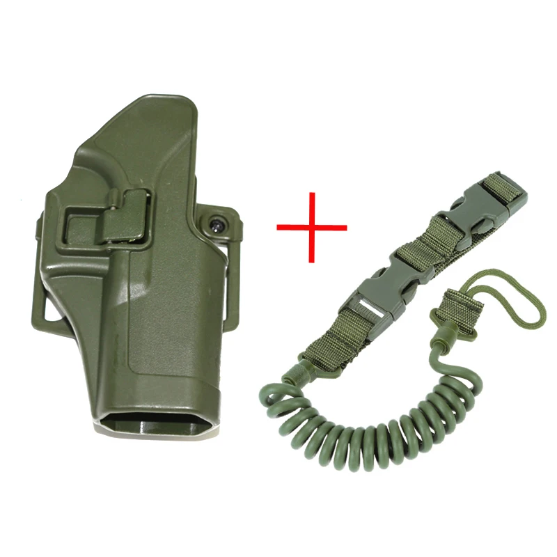 Tactical CQC Right Hand Waist Belt Glock 17 Holster Paddle Pistol Gun Holster with Gun Sling for Glock 17 19 22 23 31 32
Tactical CQC Right Hand Waist Belt Glock 17 Holster Paddle Pistol Gun Holster with Gun Sling for Glock 17 19 22 23 31 32