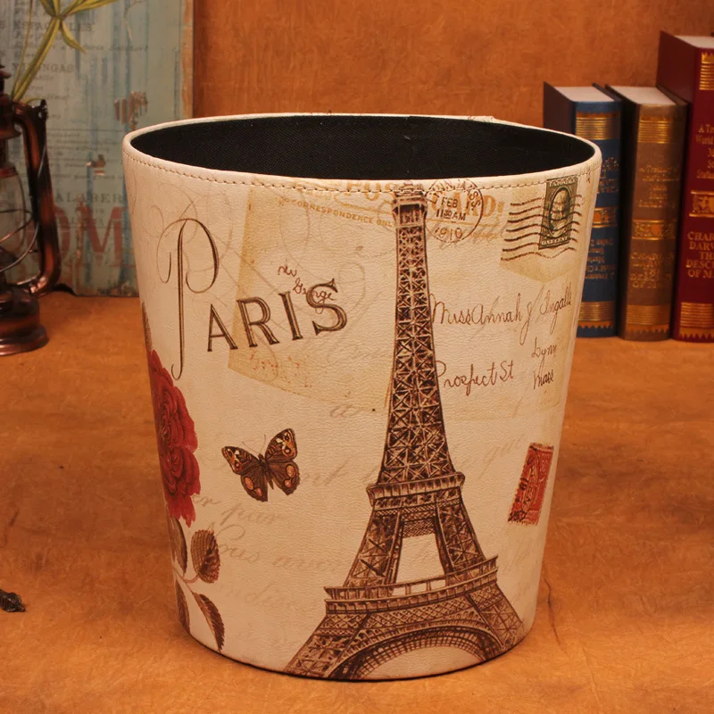 European pastoral creative trash trash baskets no cover storage retro living room at home to do the old rubbish bin Decoration
European pastoral creative trash trash baskets no cover storage retro living room at home to do the old rubbish bin Decoration