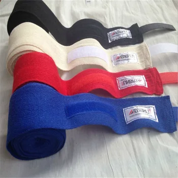 Wholesale Cotton breathable boxing wristbands Sanda Wrist Support straps Sports fitness bandage for MMA
Wholesale Cotton breathable boxing wristbands Sanda Wrist Support straps Sports fitness bandage for MMA