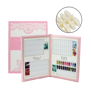 120 Tips Nail UV Gel Polish Book Salon Acrylic Nail Display Color Showing Shelf Board Stand Design For Varnishes Chart Palette
120 Tips Nail UV Gel Polish Book Salon Acrylic Nail Display Color Showing Shelf Board Stand Design For Varnishes Chart Palette