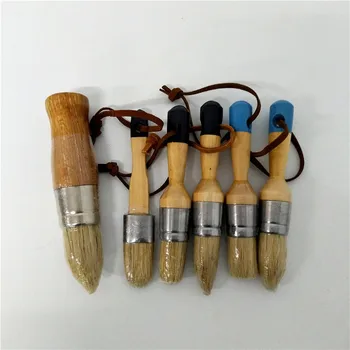 6PC Wooden Handle Chalk Wax Paint Hand tool set Pointed Brush Bristle Chalk Oil Paint Painting Wax Brush Artist Art Supplies
6PC Wooden Handle Chalk Wax Paint Hand tool set Pointed Brush Bristle Chalk Oil Paint Painting Wax Brush Artist Art Supplies