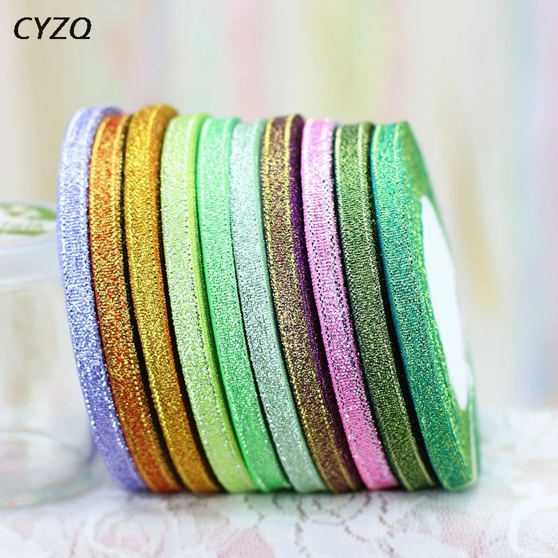 6mm Glitter Organza Ribbon wedding decoration Lace Packing Material Craft DIY Christmas Gift Wrapping Scrapbooling Supplies
6mm Glitter Organza Ribbon wedding decoration Lace Packing Material Craft DIY Christmas Gift Wrapping Scrapbooling Supplies
