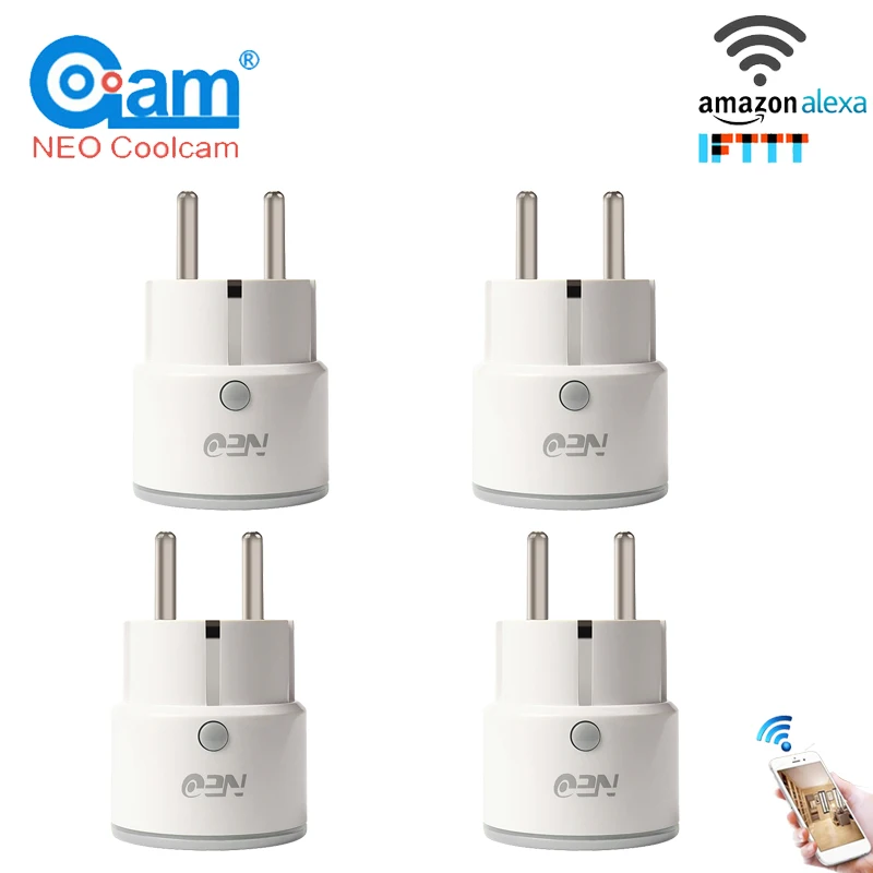 4PCS/lot Smart Plug EU Support Amazon Alexa Google Home,IFTTT Remote Control WiFi Switch Mini Socket Outlet with Timing Function
4PCS/lot Smart Plug EU Support Amazon Alexa Google Home,IFTTT Remote Control WiFi Switch Mini Socket Outlet with Timing Function