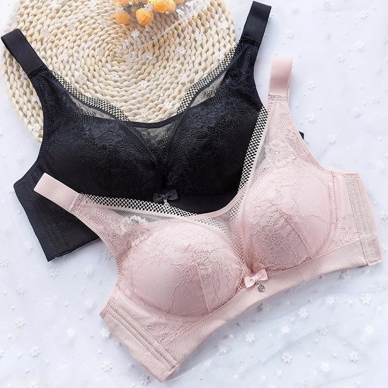 DERUILADY Breathable Thin Plus Size Bralette Wireless Push Up Bra Women Solid Color Simple Lace Floal Underwear Sexy Lingerie
DERUILADY Breathable Thin Plus Size Bralette Wireless Push Up Bra Women Solid Color Simple Lace Floal Underwear Sexy Lingerie