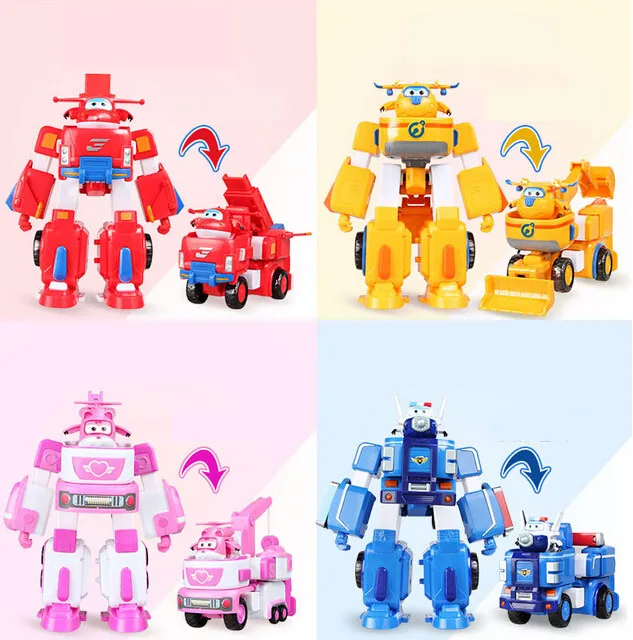 4 models Super Wings Slide pull back Airplane Robot PVC Slide Plane Action Figures Toys Super Wing Toys Set For Christmas Gifts
4 models Super Wings Slide pull back Airplane Robot PVC Slide Plane Action Figures Toys Super Wing Toys Set For Christmas Gifts