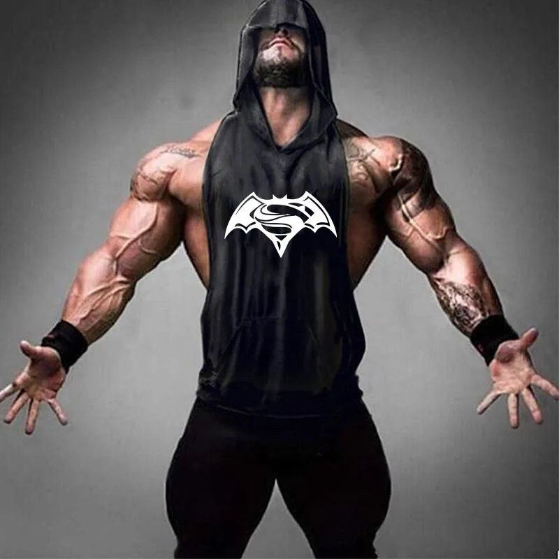 2019 new men's shirt compression vest adult gym hooded sleeveless sweatshirt fitness sleeveless T-shirt sportswear running vest
2019 new men's shirt compression vest adult gym hooded sleeveless sweatshirt fitness sleeveless T-shirt sportswear running vest