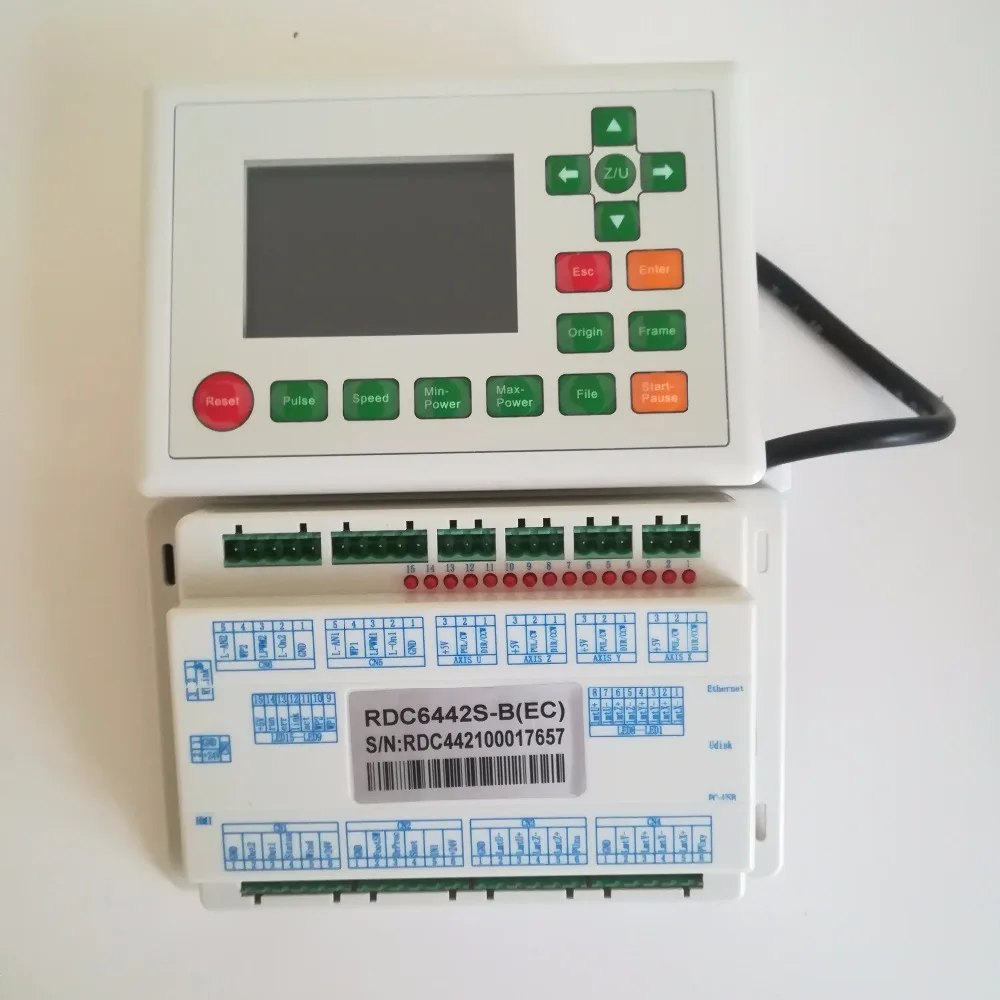 Ruida RDC6442S mainboard Co2 Laser DSP Controller with X AND Y AXIS 42 driver for Laser Engraving and Cutting Machine
Ruida RDC6442S mainboard Co2 Laser DSP Controller with X AND Y AXIS 42 driver for Laser Engraving and Cutting Machine